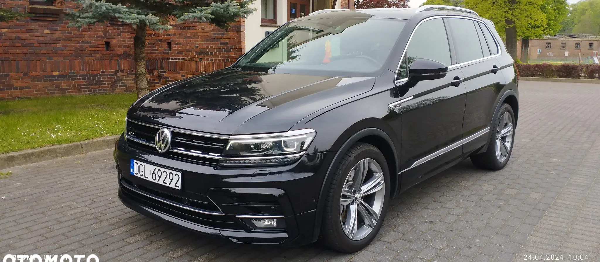 dolnośląskie Volkswagen Tiguan cena 129900 przebieg: 72000, rok produkcji 2020 z Głogów